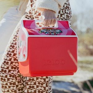 New in Box Powerpuff Girls Playmate Cooler Lunchbox by Igloo